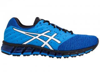 Asics Gel-Quantum 180 Running Shoes For Men Blue/White/Black 503EVXFP