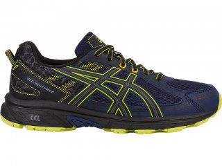 Asics Gel-Venture 6 Running Shoes For Men Indigo Blue/Black/Green 180RTXPI