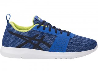 Asics Kanmei Running Shoes For Kids Blue/Navy/Green 272POSOH