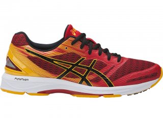 Asics Gel-Ds Trainer Running Shoes For Men Red/Black/Gold 583WSZBK