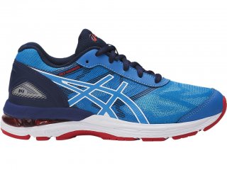 Asics Gel-Nimbus 19 Running Shoes For Kids Blue/White/Indigo Blue 949ROAKF